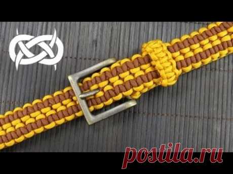 How to make a Wide Solomon Paracord Belt
