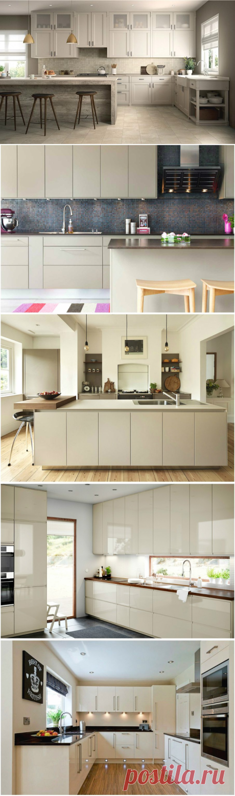 Кухня в бежевом цвете: пудровая нежность дизайна | Ivybush