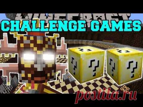 Minecraft: JUNGLE TRIBE CHALLENGE GAMES - Lucky Block Mod - Modded Mini-Game - YouTube