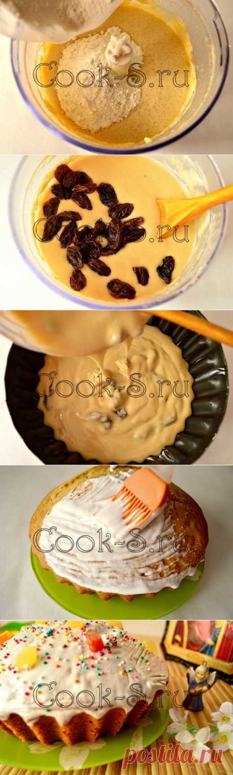 Пасхальный кекс - Пошаговый рецепт с фото | Выпечка