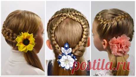 3 Cute & Easy braided hairstyles for school/party | Hairstyles for girls | LittleGirlHair