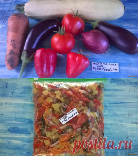 Замороженная смесь Овощное рагу рецепт с фото, как приготовить на FindFood.ru