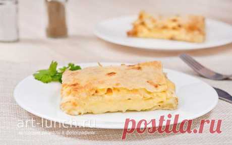 "Ленивый" сырный пирог из армянского лаваша