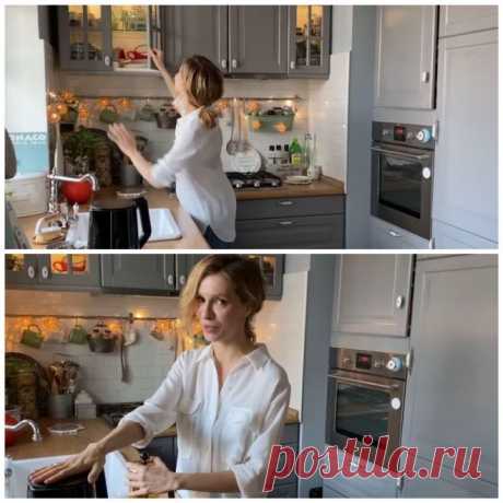 Юлия Меньшова показала свою кухню - фото
