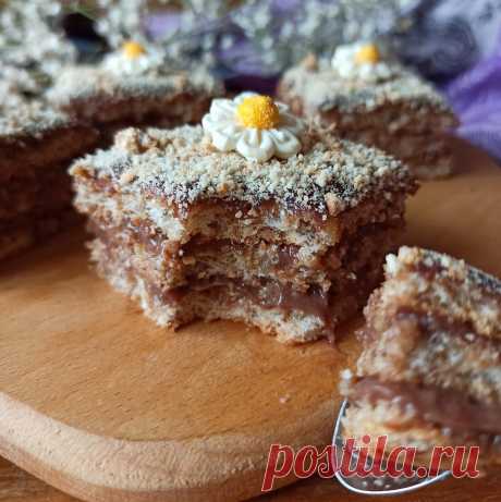 "Королевский" торт без муки с заварным шоколадным кремом - наслаждение вкусом | HandMade39.Ru | Яндекс Дзен