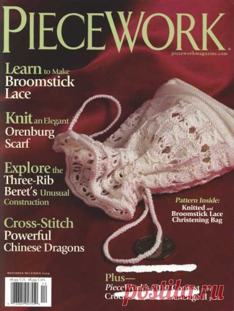 Журнал: PieceWork №11-12 (2009,2011) - Рукодельница, вышивка - ТВОРЧЕСТВО РУК - Каталог статей - ЛИНИИ ЖИЗНИ