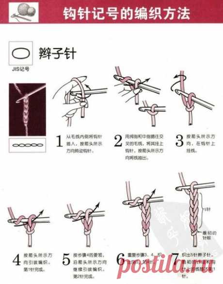 УСЛОВНЫЕ ОБОЗНАЧЕНИЯ В АЗИАТСКИХ СХЕМАХ ПРИ ВЯЗАНИИ КРЮЧКОМ. 1 ЧАСТЬ.