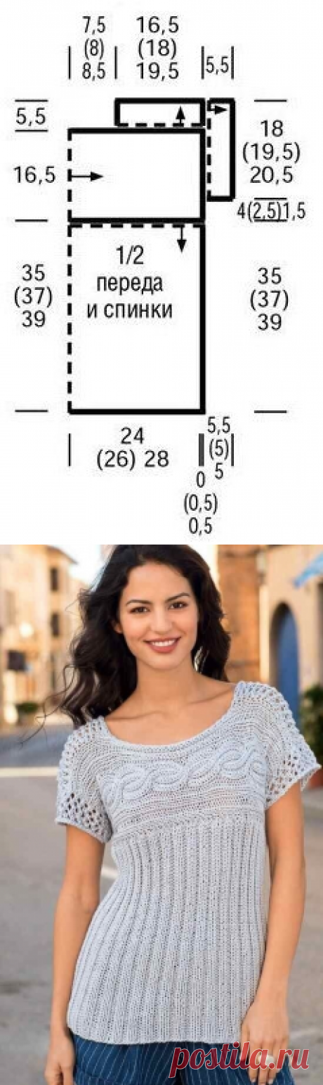 Кофточки, пуловеры, джемперы спицами на лето | Волшебные спицы | Яндекс Дзен