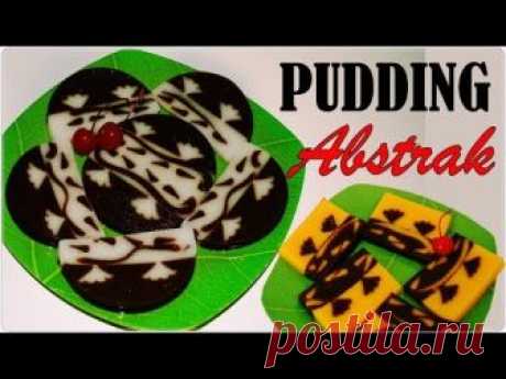 Pudding  Abstrak Motif  Rumput Zaman Now | Simple dan Anti Gagal