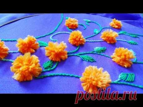 Hand Embroidery: Neckline Embroidery for Shirts/Kurtis/Churidar