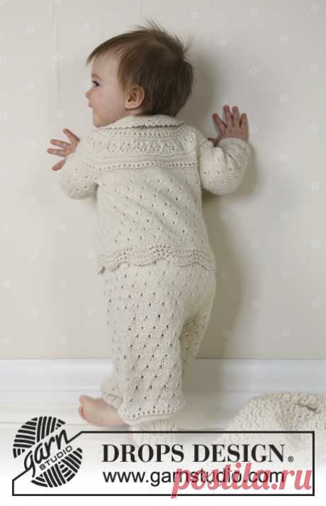 Snow Baby / DROPS Baby 13-18 - Free knitting patterns by DROPS Design
