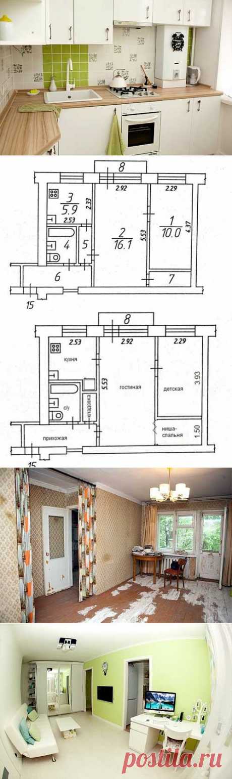 Квартира в хрущевке: история одного ремонта -