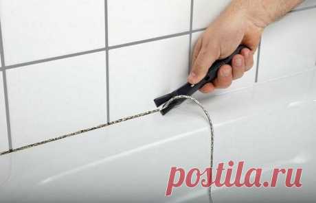 Как заменить силиконовые швы в ванной без лишней мороки | Идеи для жизни | NOVATE.RU | Яндекс Дзен