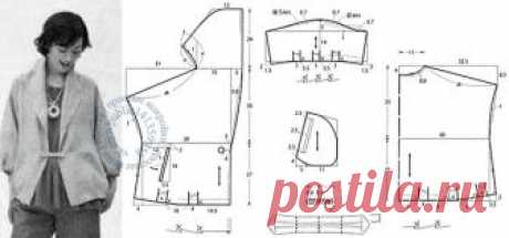 Жакет в стиле бохо.
#простыевыкройки #простыевещи #шитье #жакет #бохо #выкройка