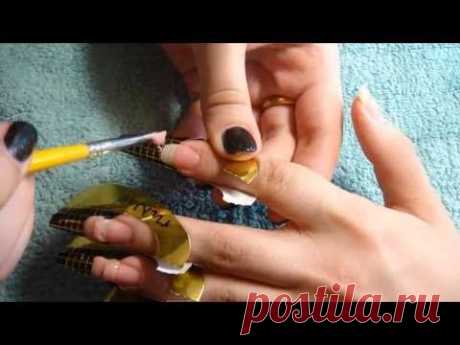 обучающее видео наращивание гелевых ногтей с нуля