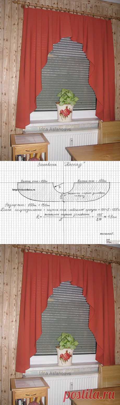Штора на кухню. Фото  - занавеска &amp;mdash; вдохновение рукодельницы