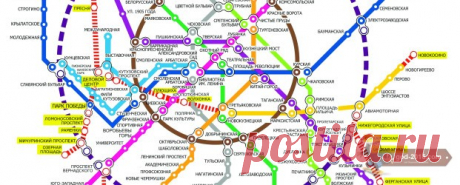 Метро (Москва) в 2016 году - схема, новые станции, карта
