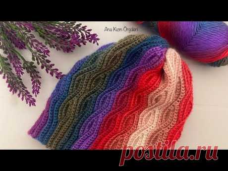 HERKESİN TARİF İSTEDİĞİ BEREYİ YAPIYORUZ  crochet hat