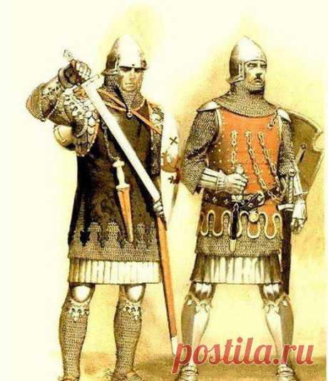 Կիլիկիայի հայկական թագավորության Լուսինյան արքայատոհմի ժամանակաշրջանի զինվորներ: