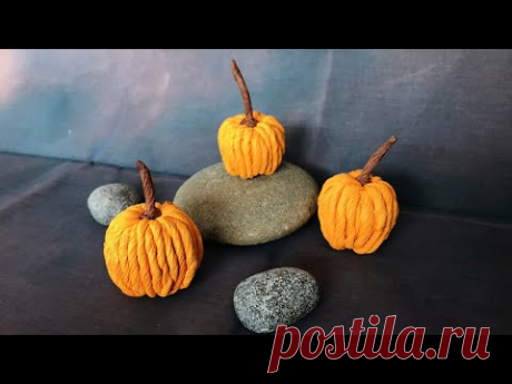 ABC TV | How To Make Mini Pumpkins From Crepe Paper - Craft Tutorial