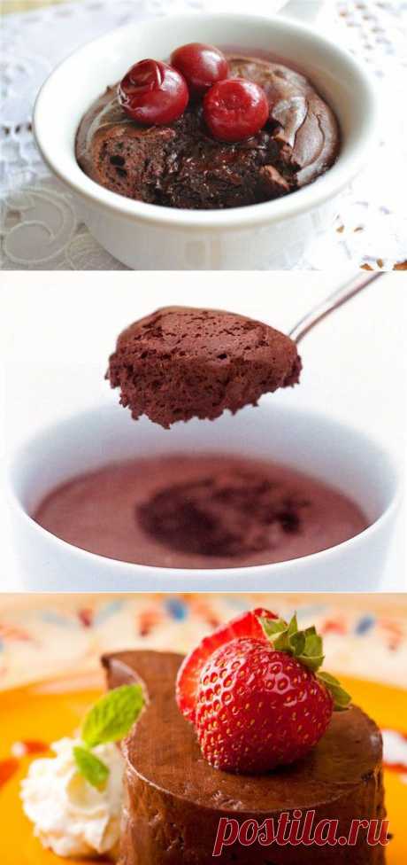 7 рецептов шоколадных десертов: поднимаем настроение! / Простые рецепты