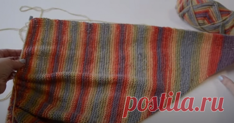 Бактус спицами - самый простой вариант | Knit.Tasha | Дзен