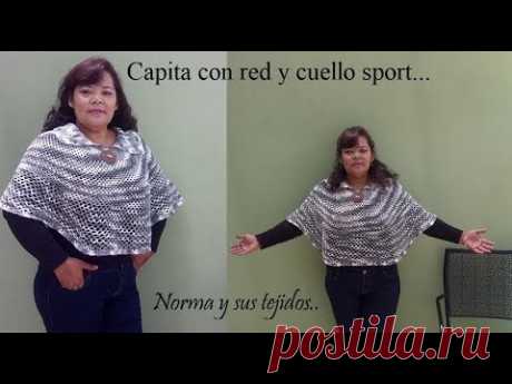 Capita con red y cuello sport - YouTube