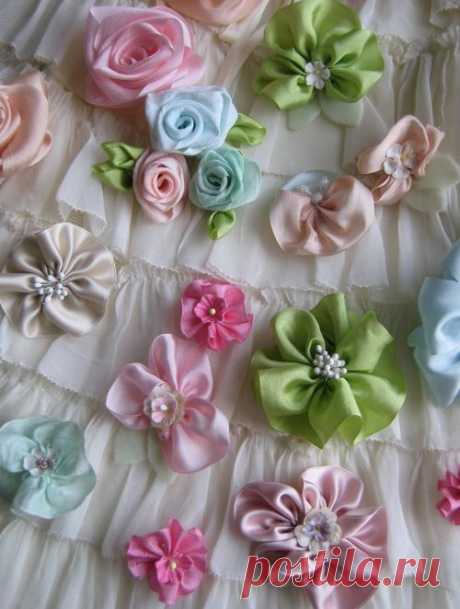 I ♥ Ribbon Flowers - Pretty Petals