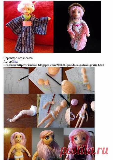 Обучалочка - вяжем кукол для наших деток
Galina Grischina