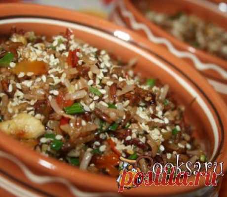 Острый рис с овощами и курицей по-восточному фото рецепт приготовления