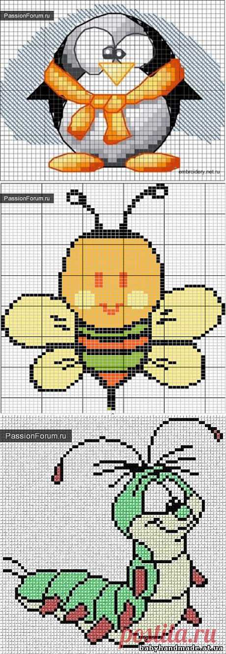 ДЕТСКИЕ ИГРУШЕЧКИ. ЧАСТЬ 8 / Схемы вышивки крестиком / PassionForum - мастер-классы по рукоделию