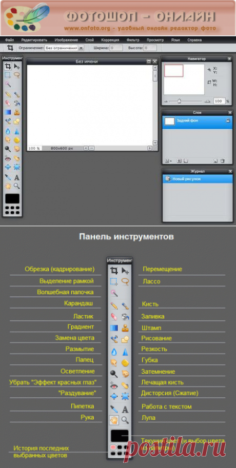 Фотошоп онлайн на русском бесплатно