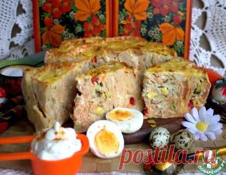 Мясной пирог-запеканка – кулинарный рецепт