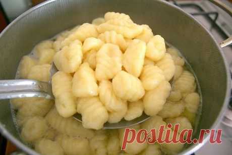 Картофельные ньокки — типичное блюдо итальянской кулинарии