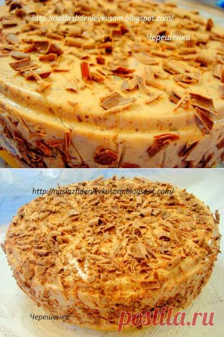 Наслаждение вкусом: Торт с творожно-сливовым суфле