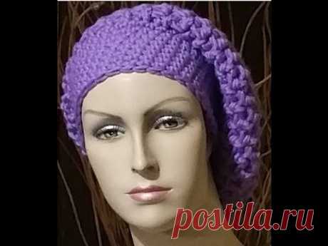 Tutorial basco all'uncinetto - boina crochet - beret crochet