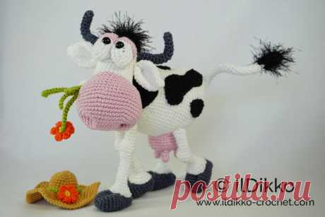 Amigurumi Pattern Moo-na Lisa английская версия | Etsy