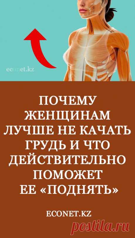 Почему женщинам лучше не качать грудь и что действительно поможет ее «поднять»