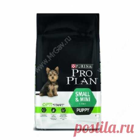 Pro Plan Small&Mini Puppy (Курица с рисом) - Интернет-зоомагазин "Мистер Гав"
