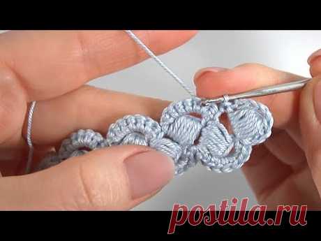 Super Simple and Cute!!! Classic CROCHET Lace/Lace Cord Crochet Step by Step