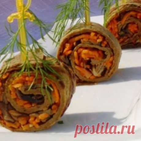 Самые вкусные закуски: рулетики с разными начинками - МирТесен