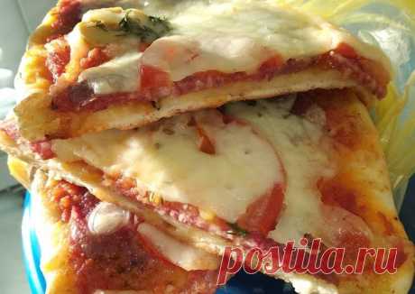 (42) Пицца с тестом как в пиццерии - пошаговый рецепт с фото. Автор рецепта Настасья . - Cookpad