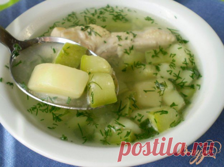 Суп с кабачком в мультиварке - пошаговый рецепт с фото