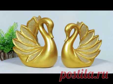 Amazing Peacock Showpiece making at home || Gift item showpiece making || Birthday gift  showpiece