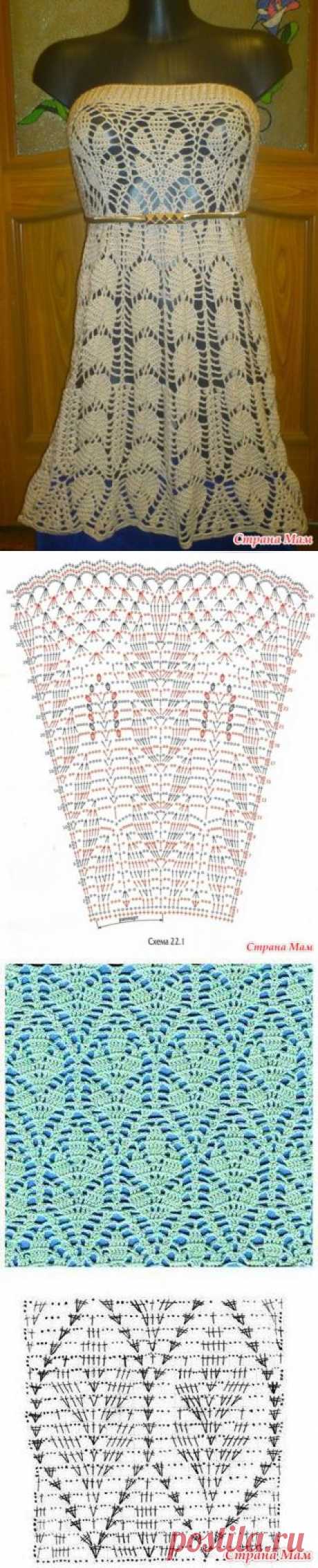 . Юбка или туника - Все в ажуре... (вязание крючком) - Страна Мам