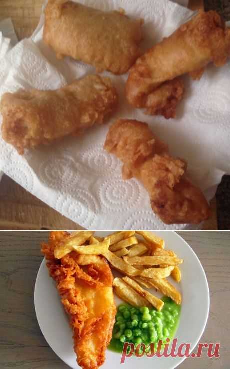 Рыба по английски... Fish and Chips.. / Болталка / Кулинария