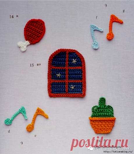Японский журнал по вязанию Asahi Original - Crochet story pattern 100