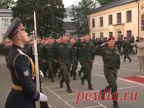 Вручение боевого знамении Национальной Академии Нацгвардии Украины - YouTube
