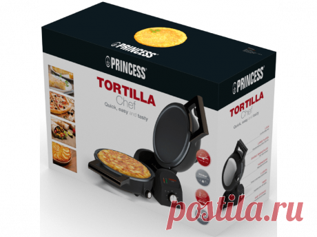 Прибор для выпечки Tortilla Chef 118000 Princess - ХЛЕБОПЕЧКА.РУ - рецепты, отзывы, инструкции, обзоры