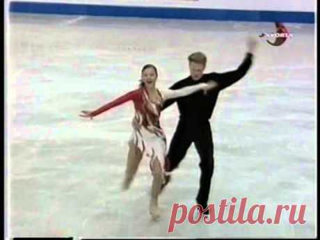 Anna Semenovitch & Roman Kostomarov RUS - 2000 European Championships OD